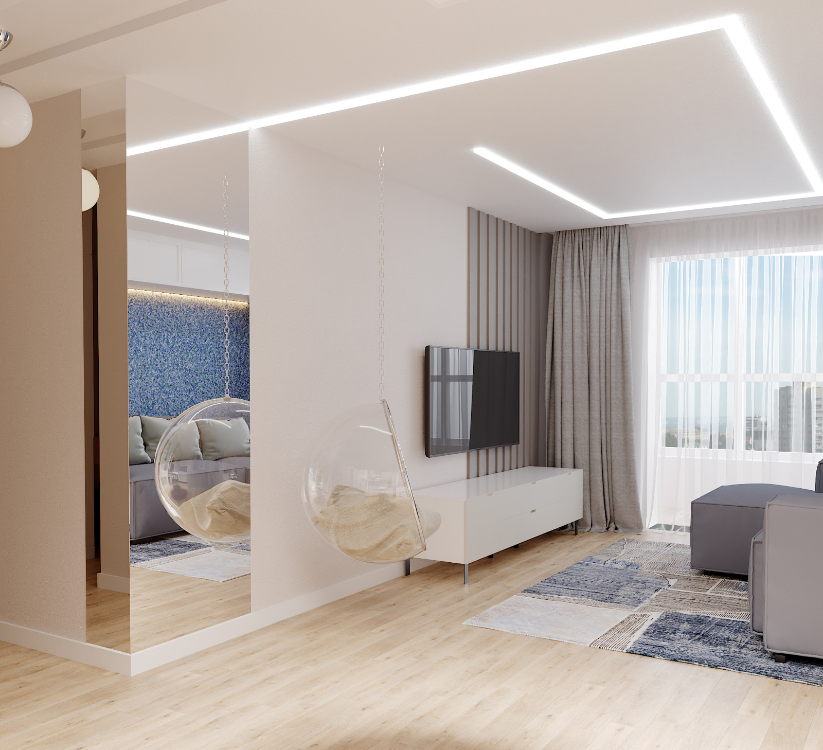 Квартира для романтичной девушки