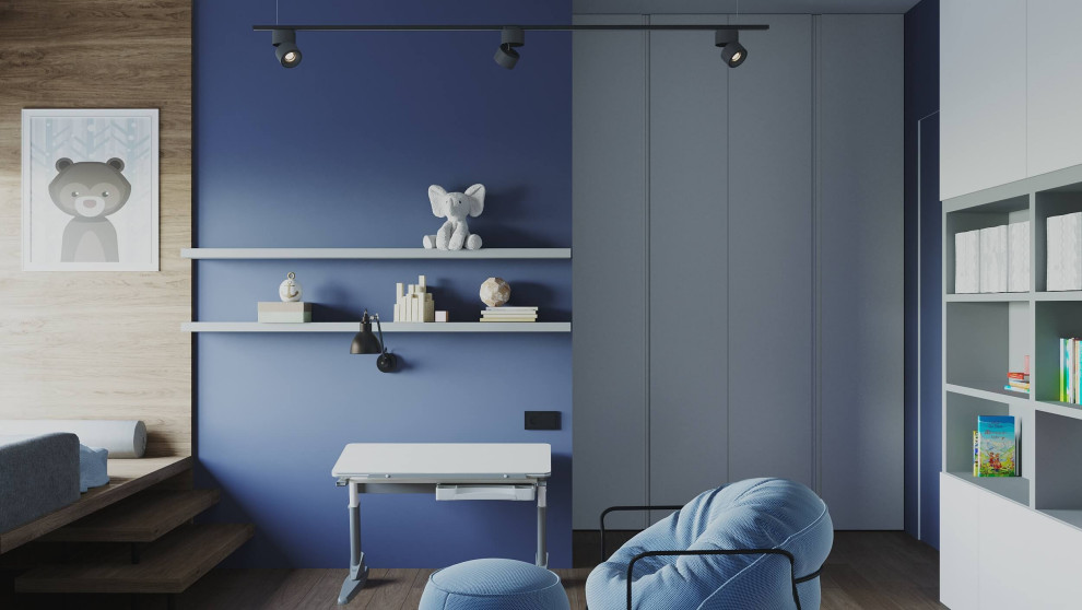 Современный лофт для молодой семьи