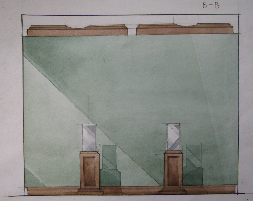 эскизы интерьеров