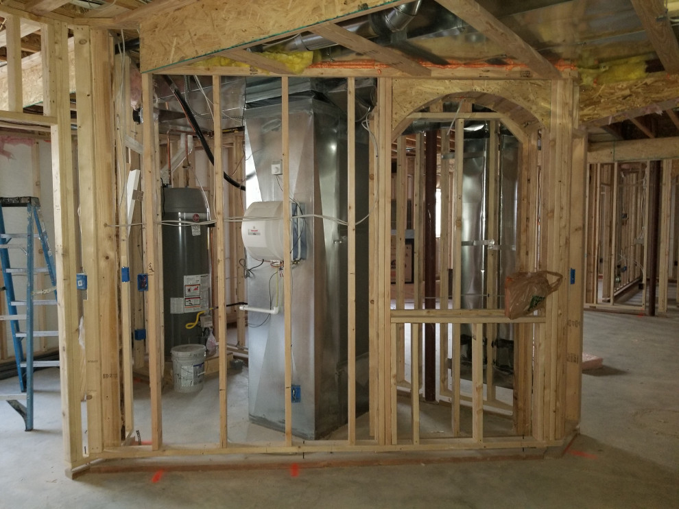 Master bath, laundry, basement finish