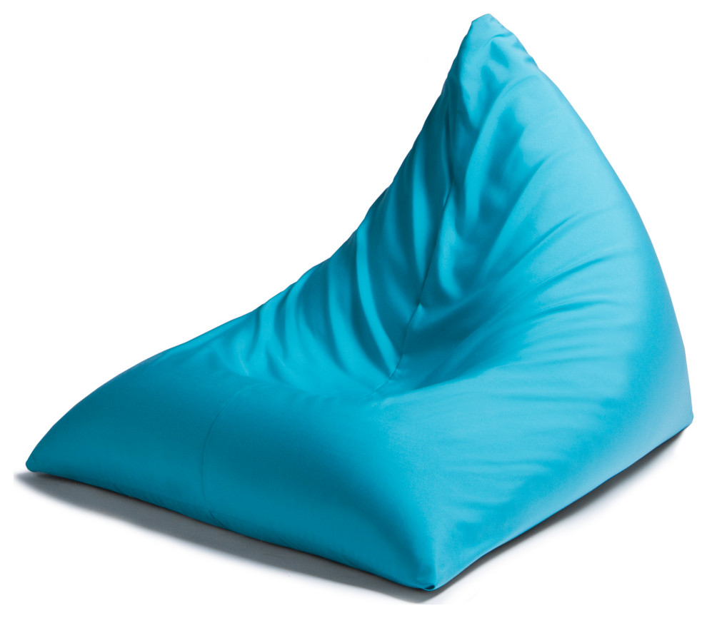 Twist Outdoor Patio Bean Bag Lounge Chair Contemporary Bean Bag