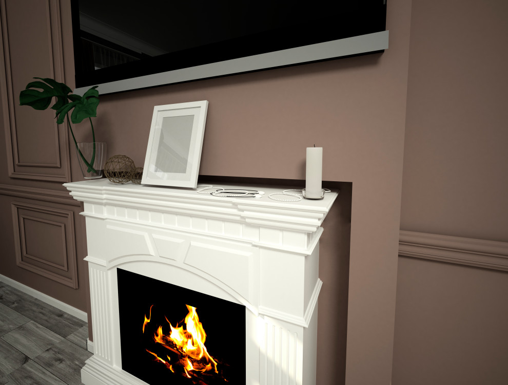 Американская неоклассика для взрослой семейной пары.