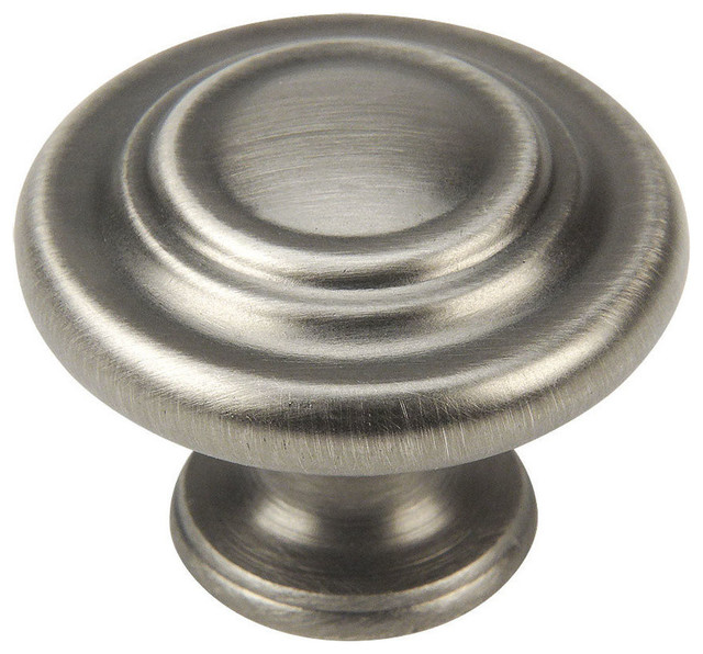 *10 Pack* Cosmas Antique Silver Swirl Round Cabinet Knobs #775AS