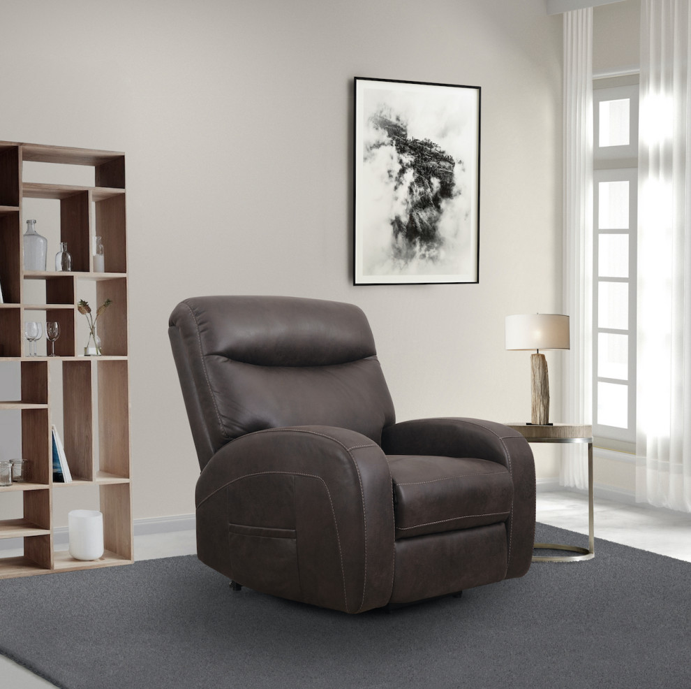 Astor Lift Chair Recliner in Espresso by Sealy Sofa Convertibles