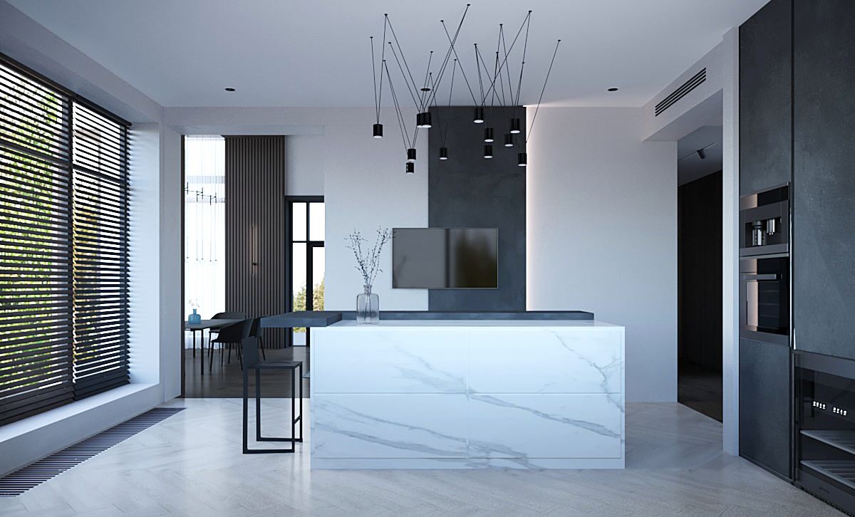 Проект загородного дома 215 м2