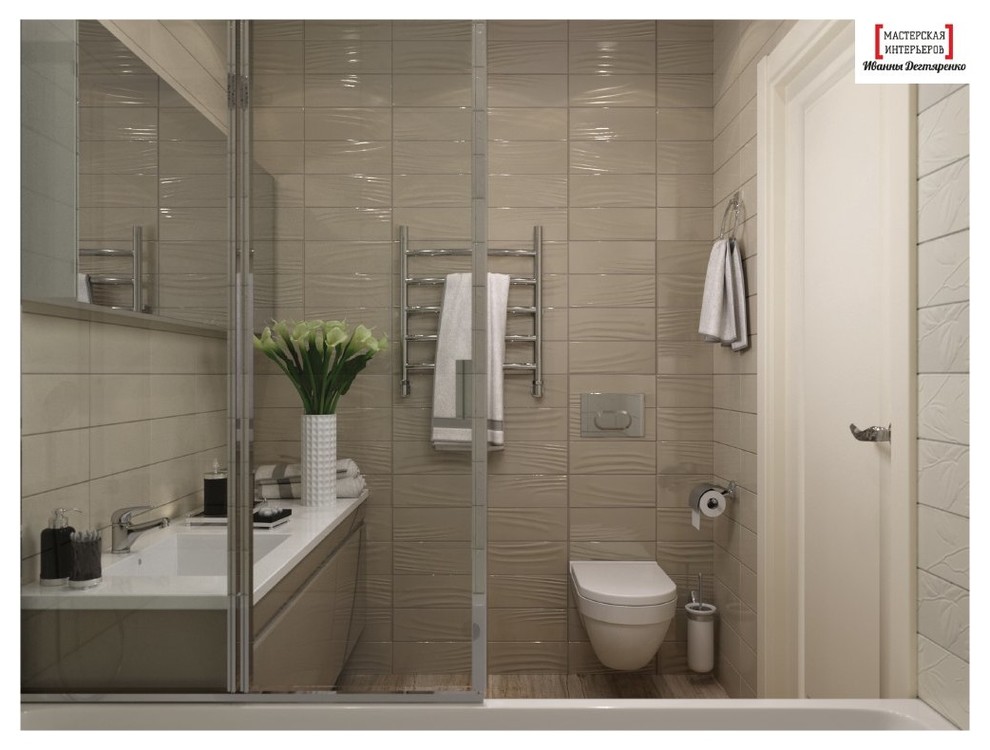 ДИЗАЙН-ПРОЕКТ 3Х-КОМНАТНОЙ КВАРТИРЫ В СОВРЕМЕННОМ СТИЛЕ