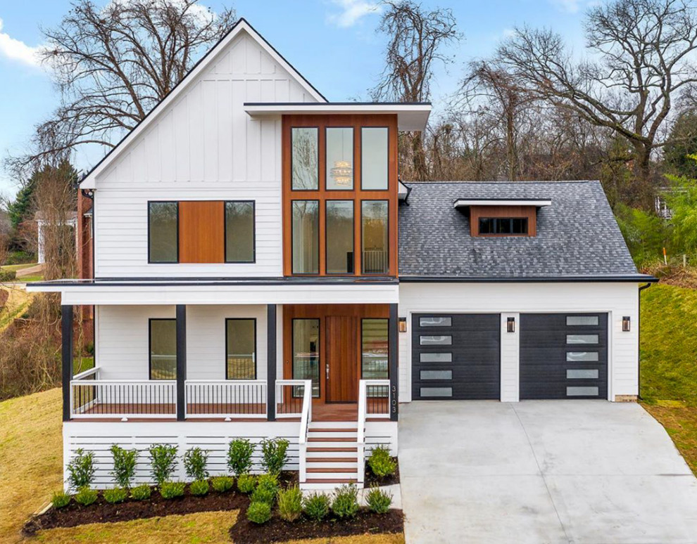 This is an example of a contemporary garage in Nashville.