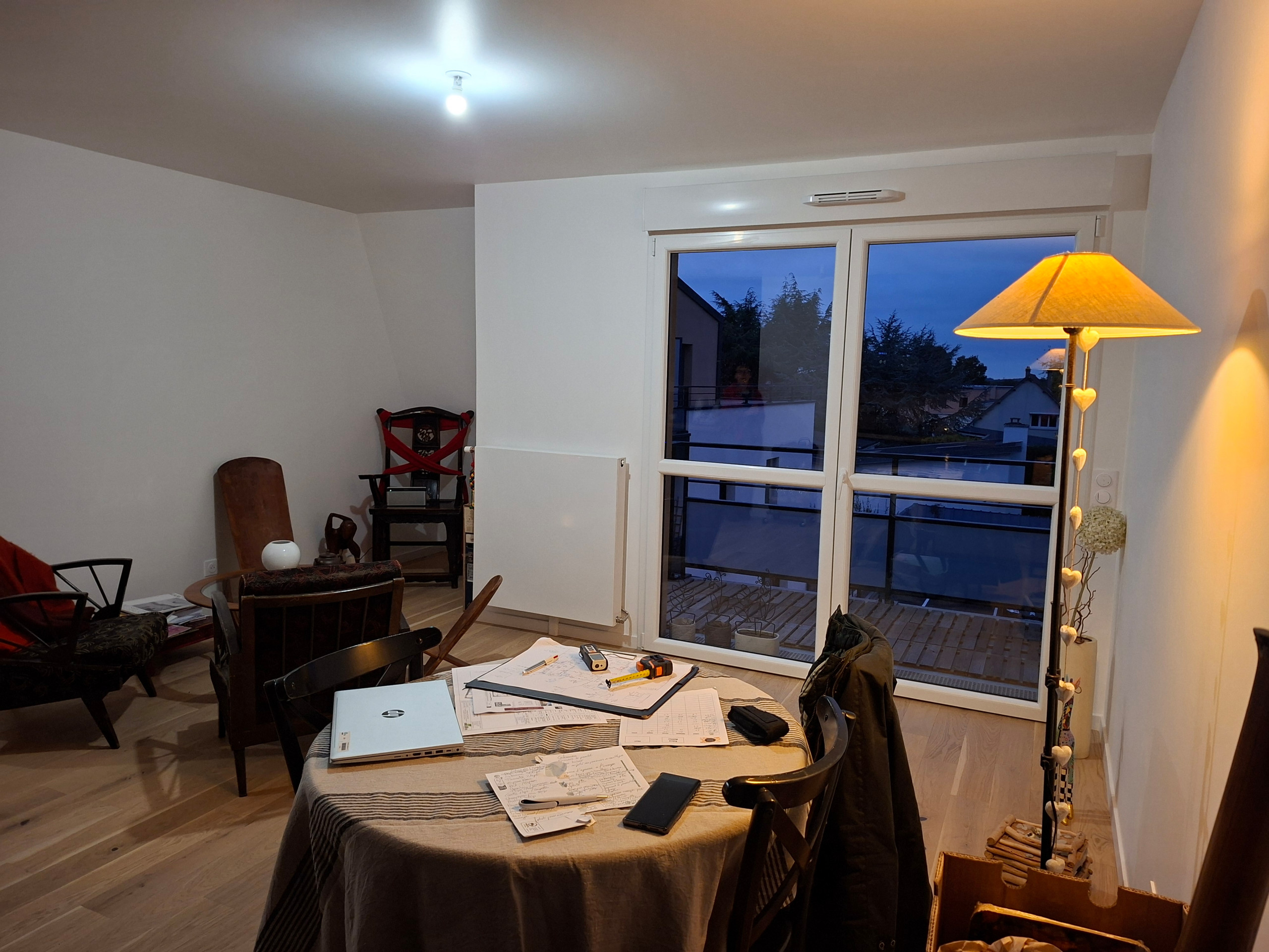 Aménagement d'un appartement récent de 60m2