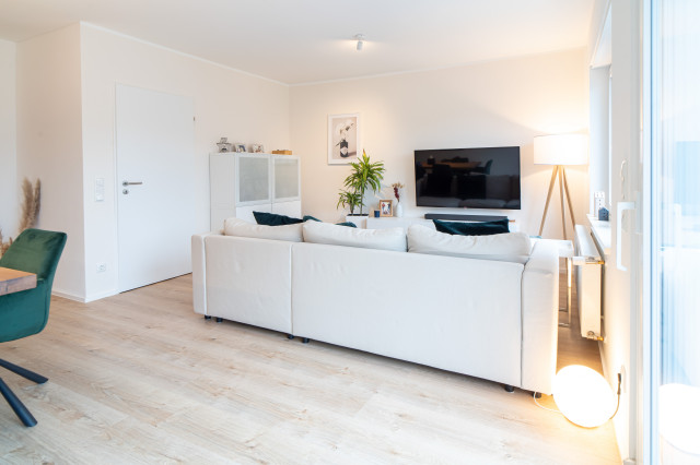 Haussanierung in Liederbach modern-living-room