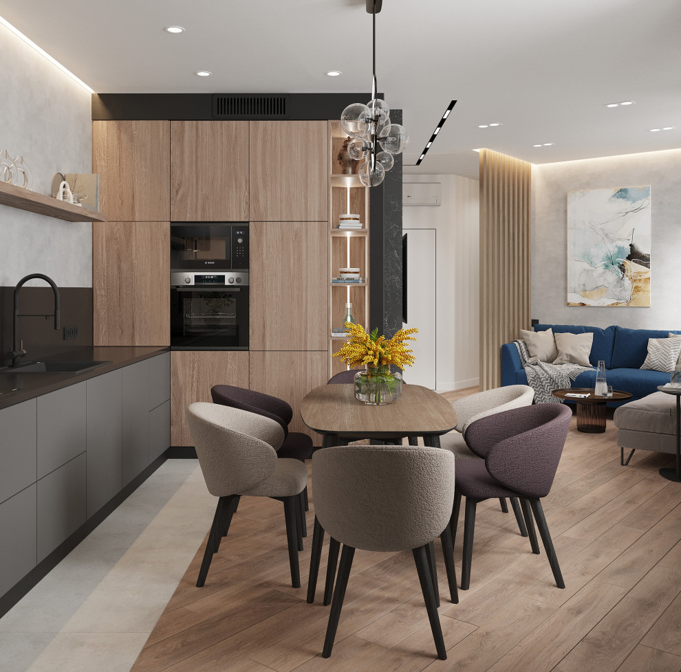 ЖК "Headliner", квартира в небоскребе.