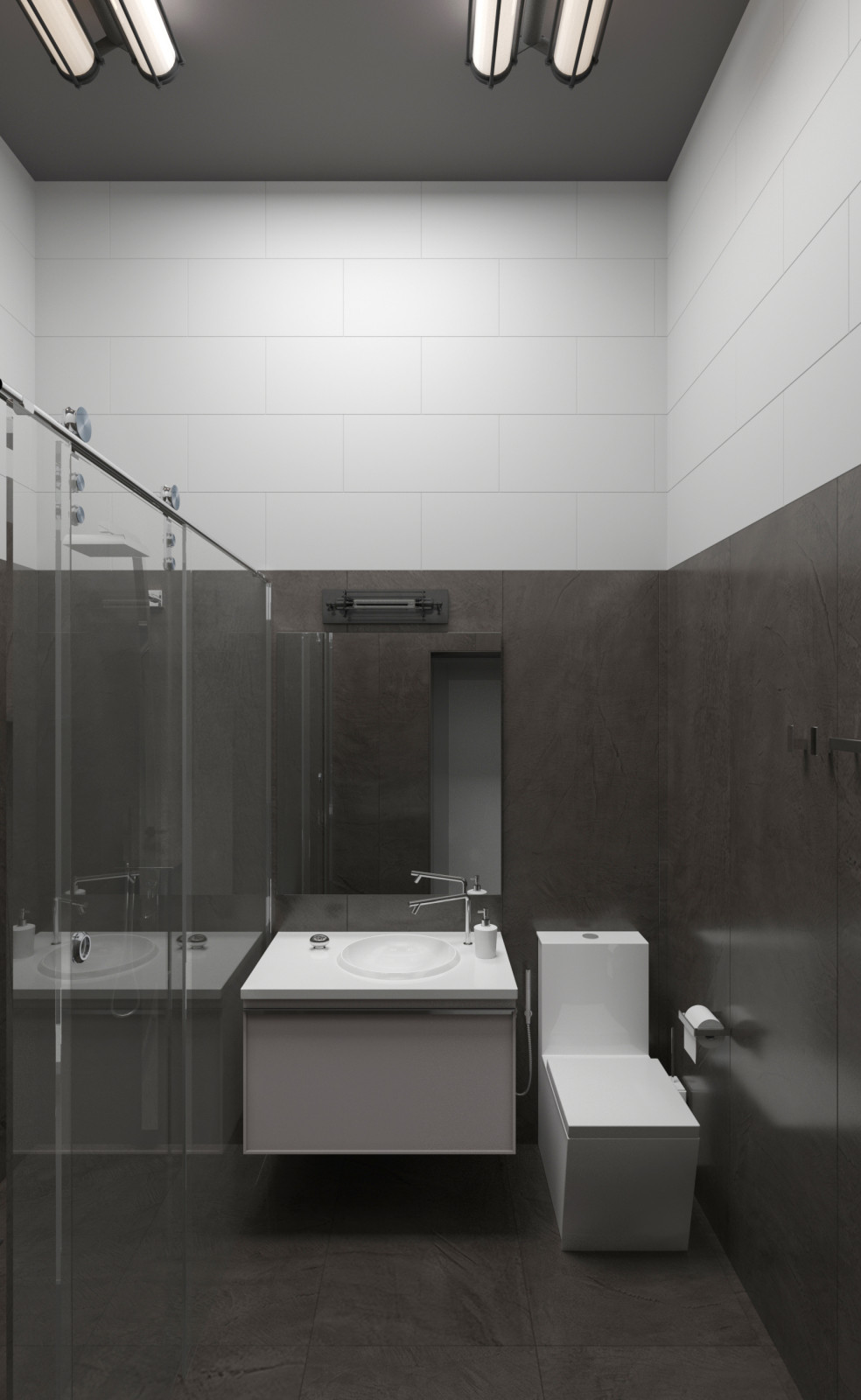 Квартира в центре Петербурга. Концептуальный дизайн-проект.