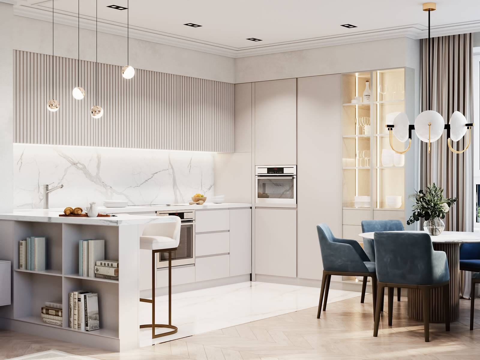 Квартира 130 м2 для большой семьи