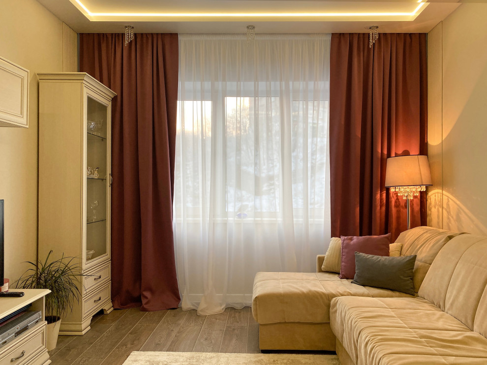 Реализованный проект гостиной