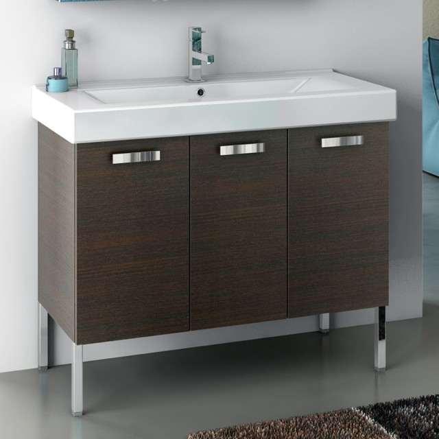 40 Inch Vanity Cabinet With Fitted Sink