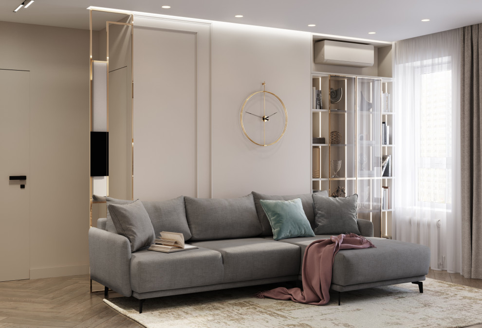 проект "Элегантные ассоциации на 63 м2"