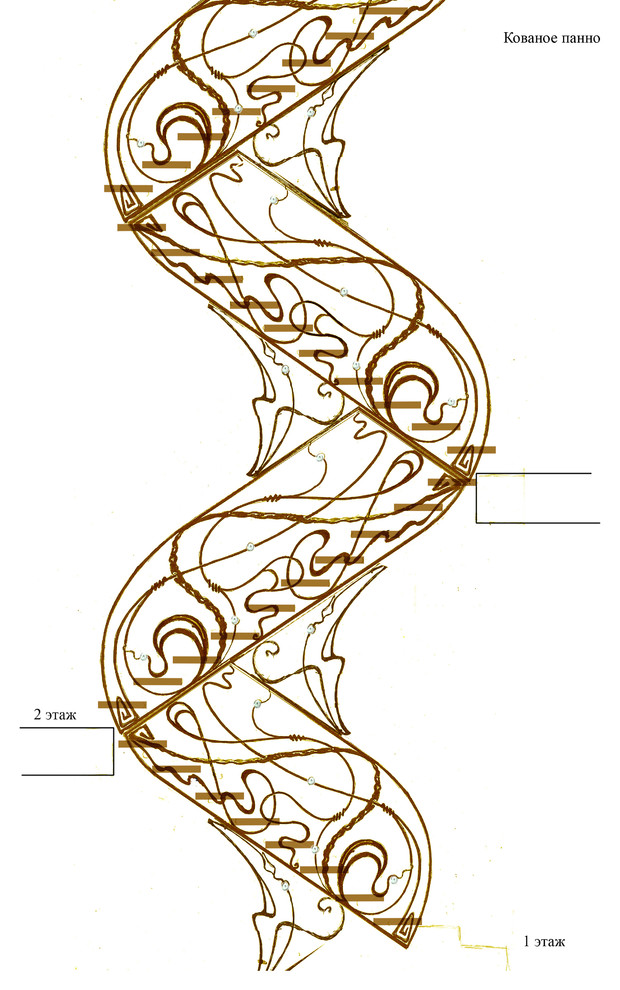Проекты лестничных ограждений