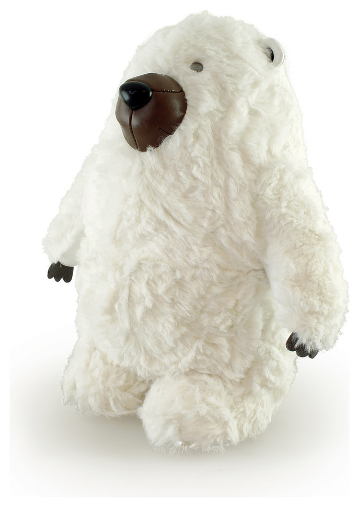 Zuny Classic Polar Bear Bookend - Contemporary - Bookends - by ZUNY | Houzz