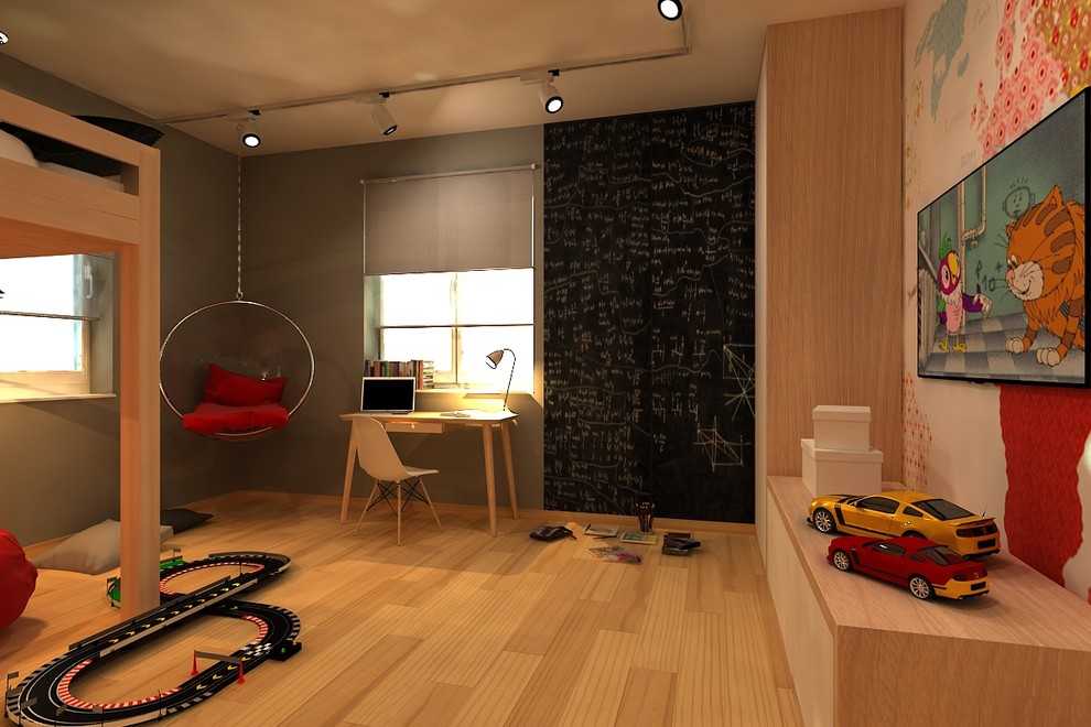 Дом для семьи с двумя детьми