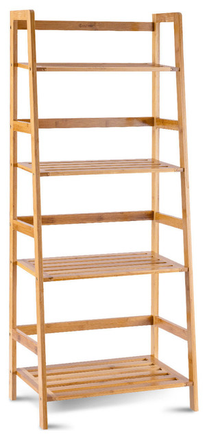 Ladder Shelf Shelf Wall Shelf Books Shelf Basement Shelf Bamboo