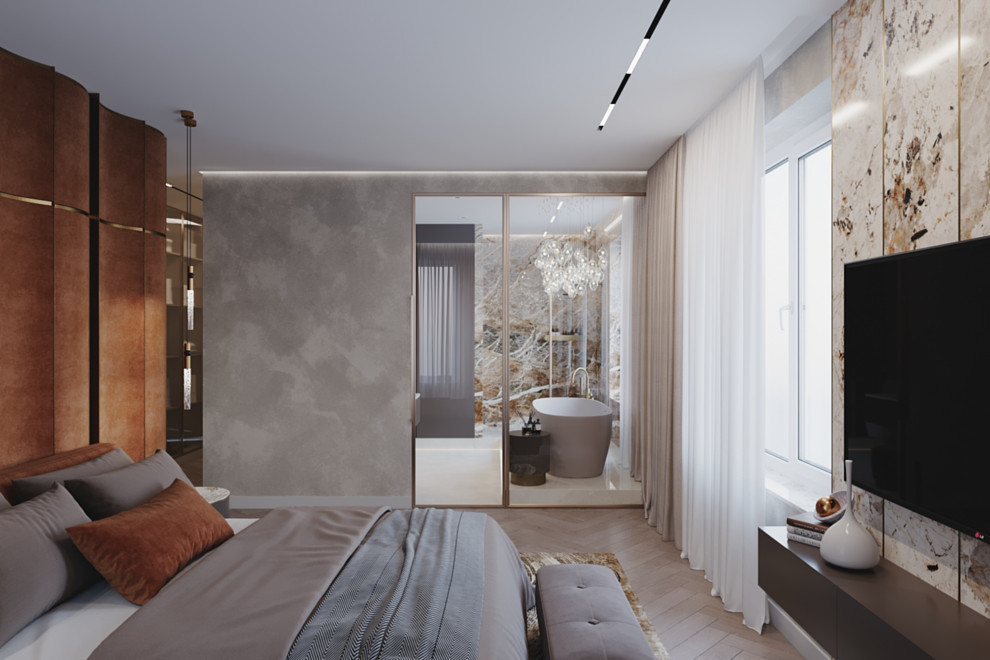 Дизайн проект апартаментов Аура