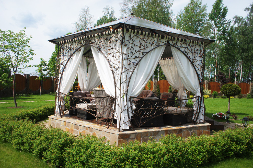 Текстильный дизайн загородного дома. Московская область 2010г.