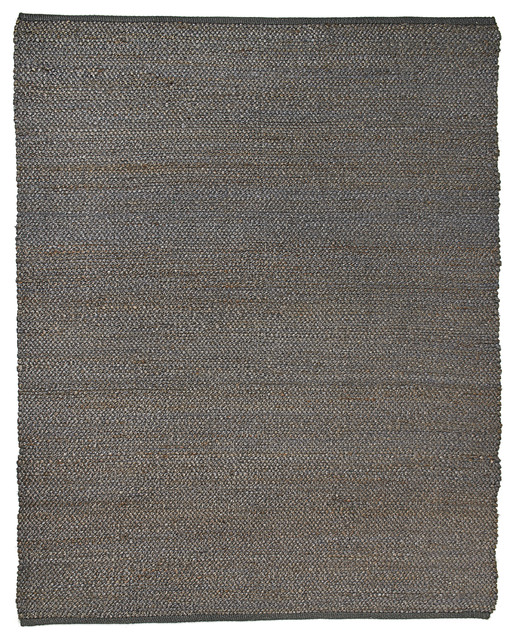 Portland Jute Area Rug, Gray Contemporary Area Rugs by Anji Mountain