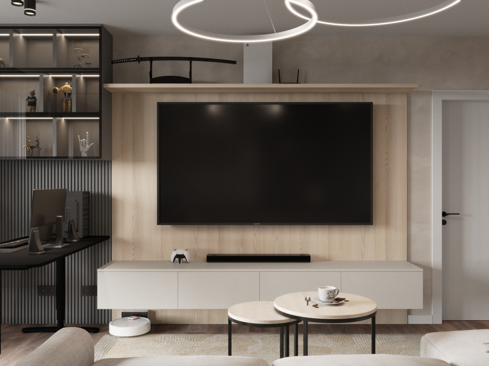 Дизайн квартиры в ЖК «Солярис» с большой лоджией