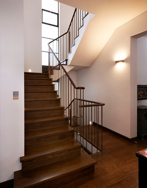 Raglan St contemporain-escalier