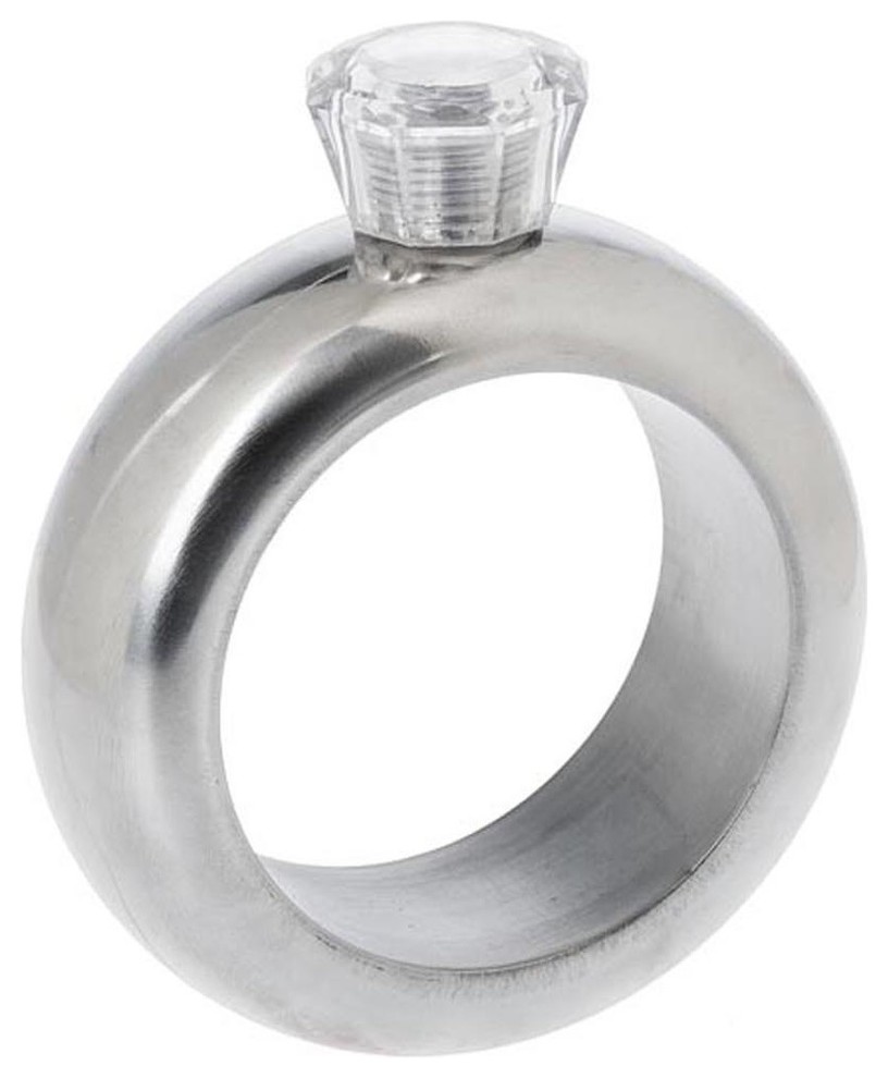 Diamond Ring Flask - Contemporary - Decorative Objects And Figurines - by  Jubilee Gift Shop | Houzz