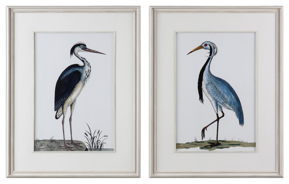 Uttermost Shore Birds Framed Prints, Set of 2