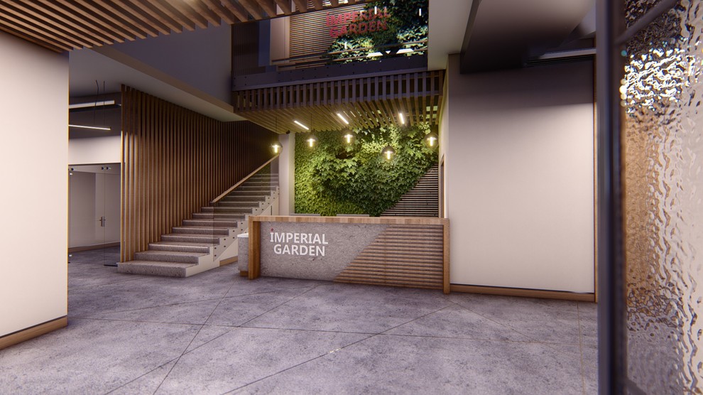 интерьеры офиса компании Imperial Garden