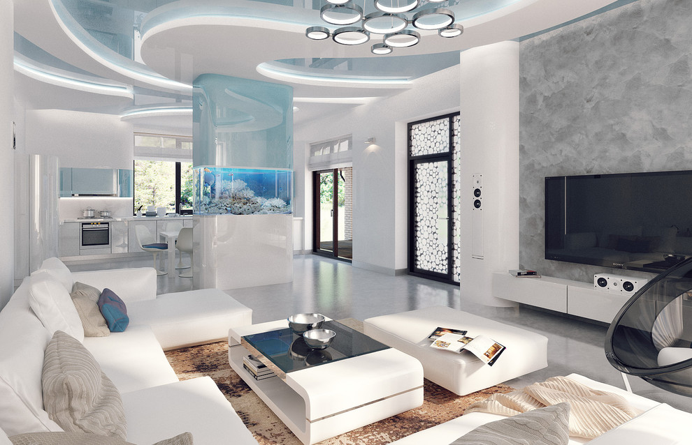 Интерьер жилого дома