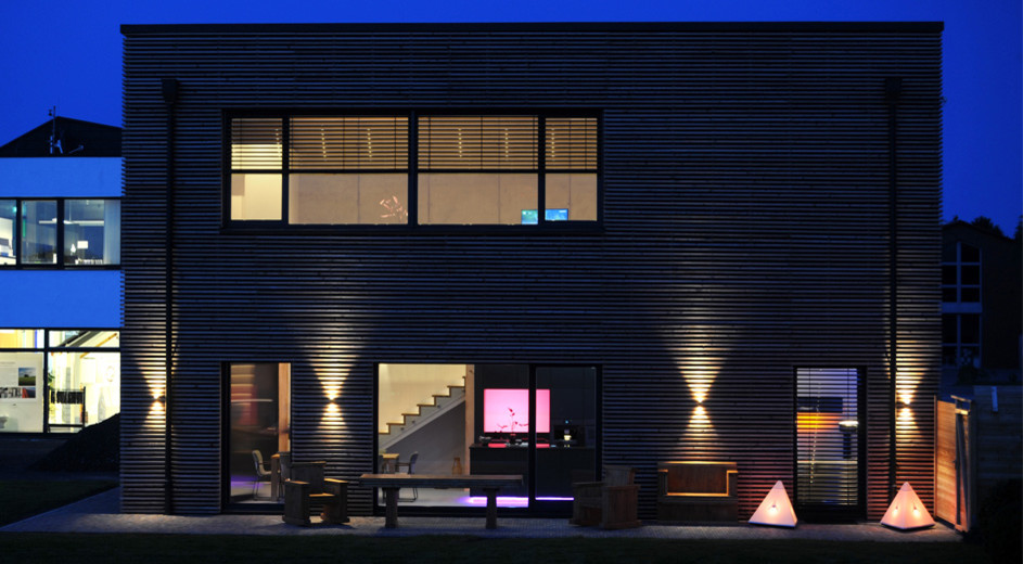 Smart Home - vernetztes Wohnen - Ansicht Fassade