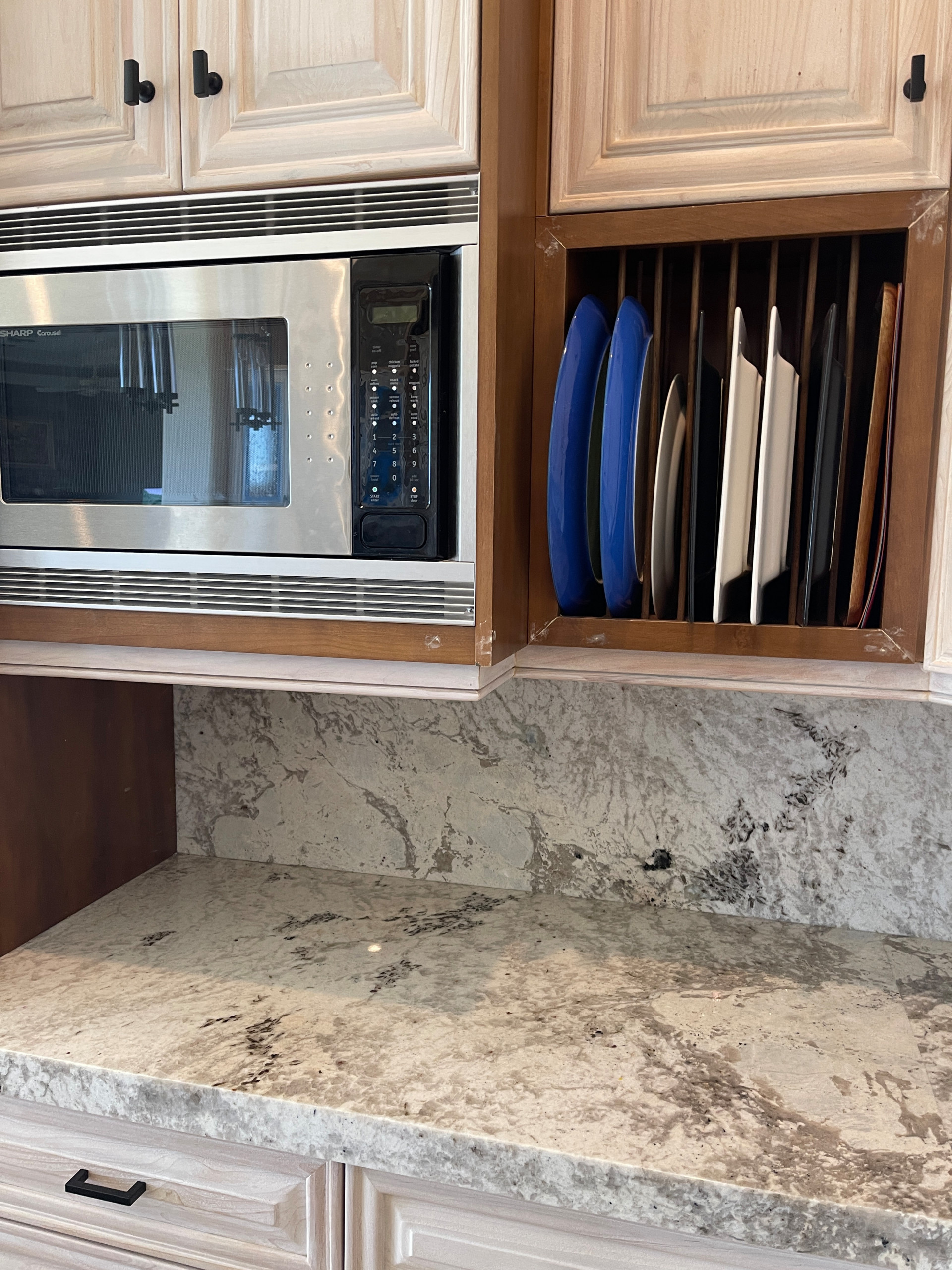 Two Tone Kitchen Reface and Partial Build