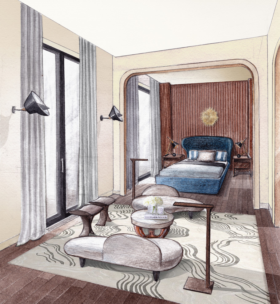 Школа Дизайна Детали. Эскизы к дипломному проекту Валерии Бастаковой.