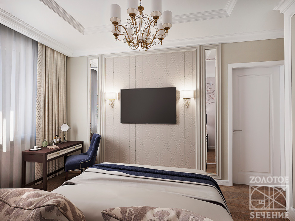 Современная классика в интерьере загородного дома