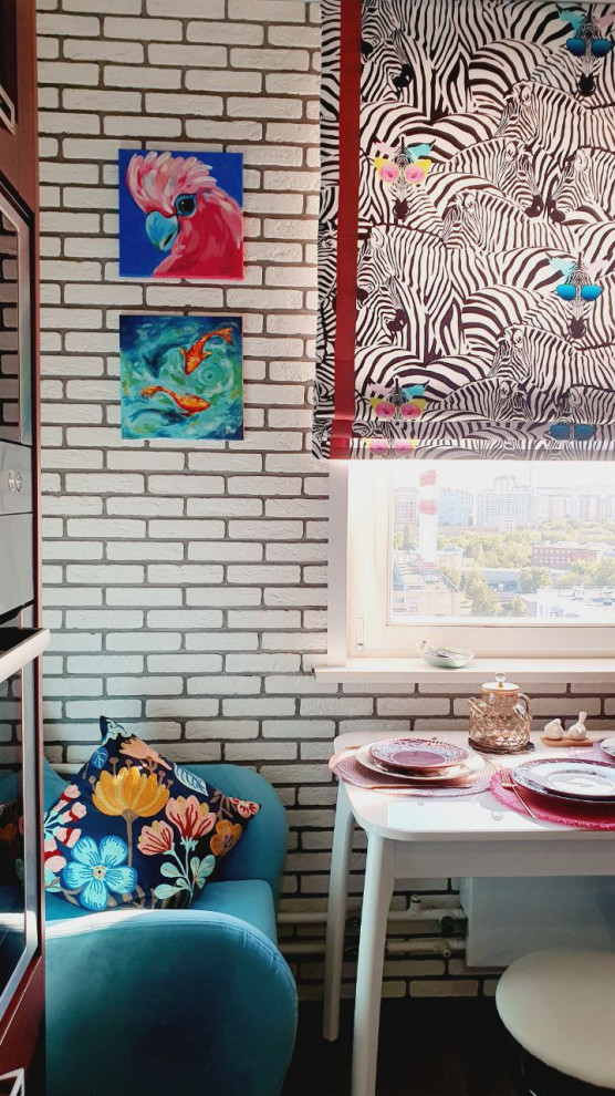 Квартира с яркими акцентами