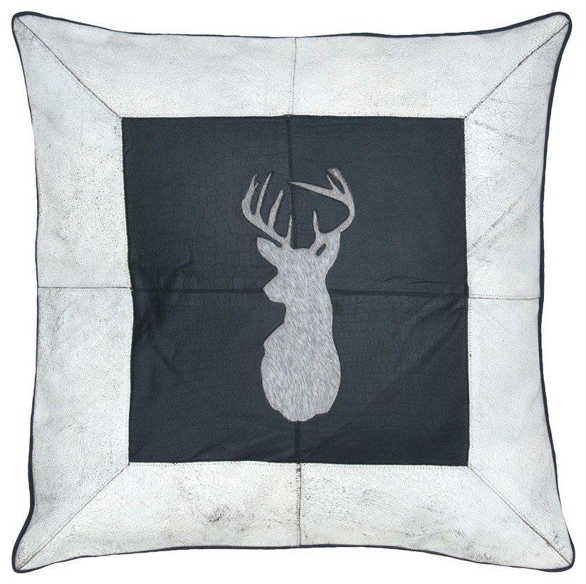 Deer Center Down Pillow