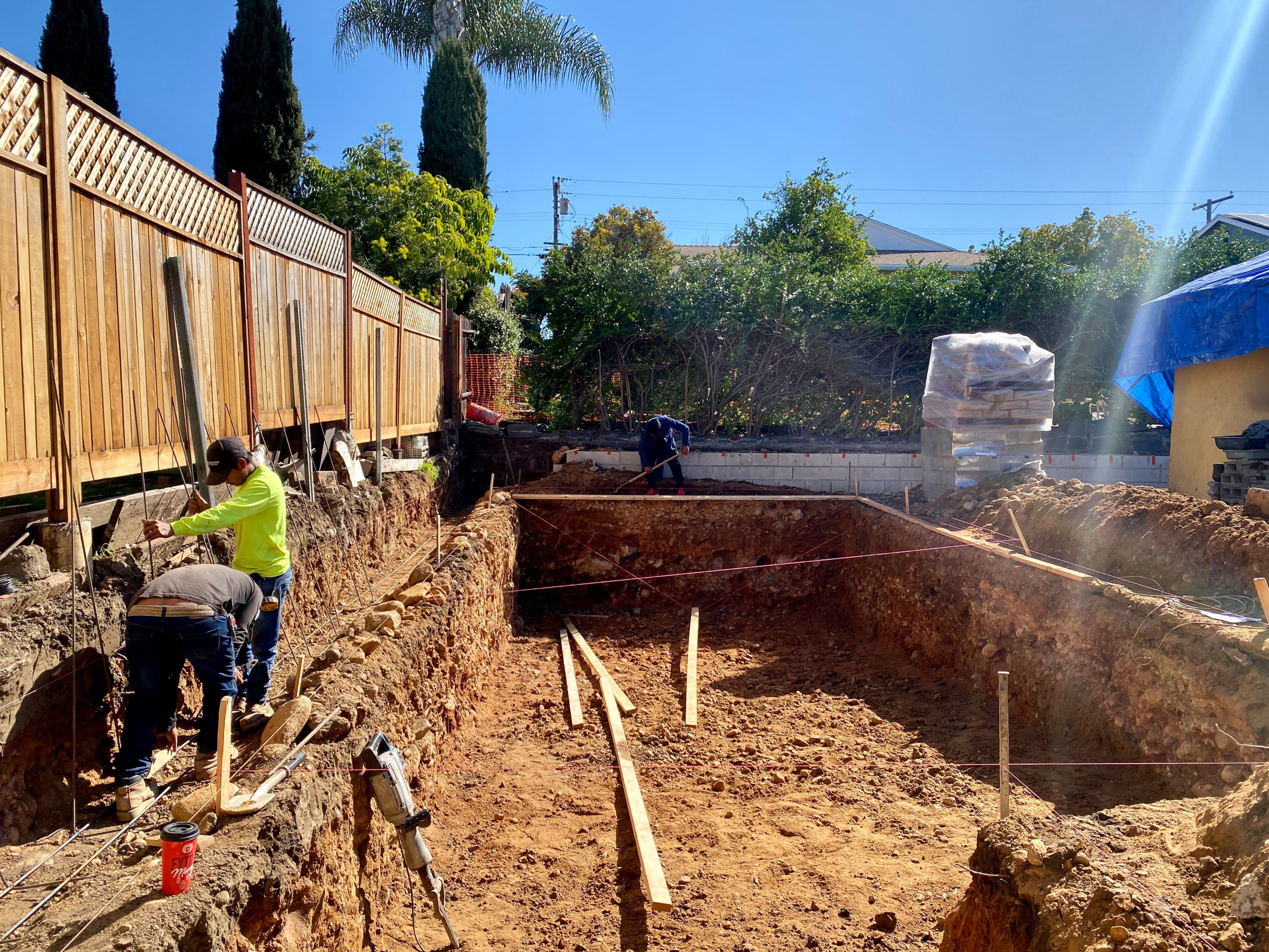 Building a New Pool in Allied Gardens