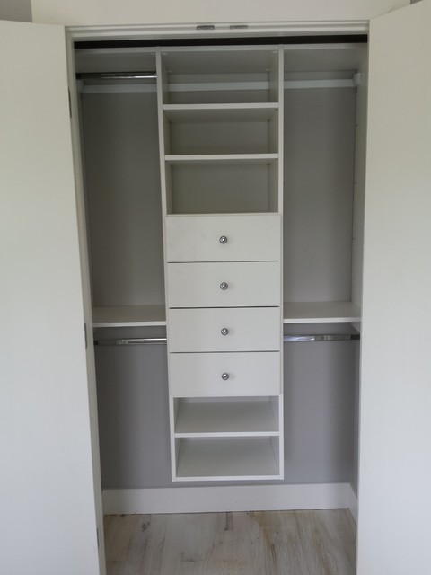 custom closets traditional-cabinet
