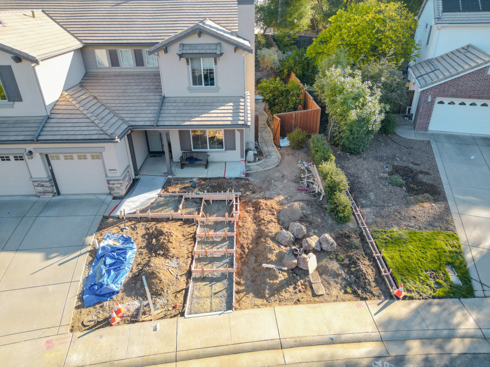El Dorado Hills front yard remodel