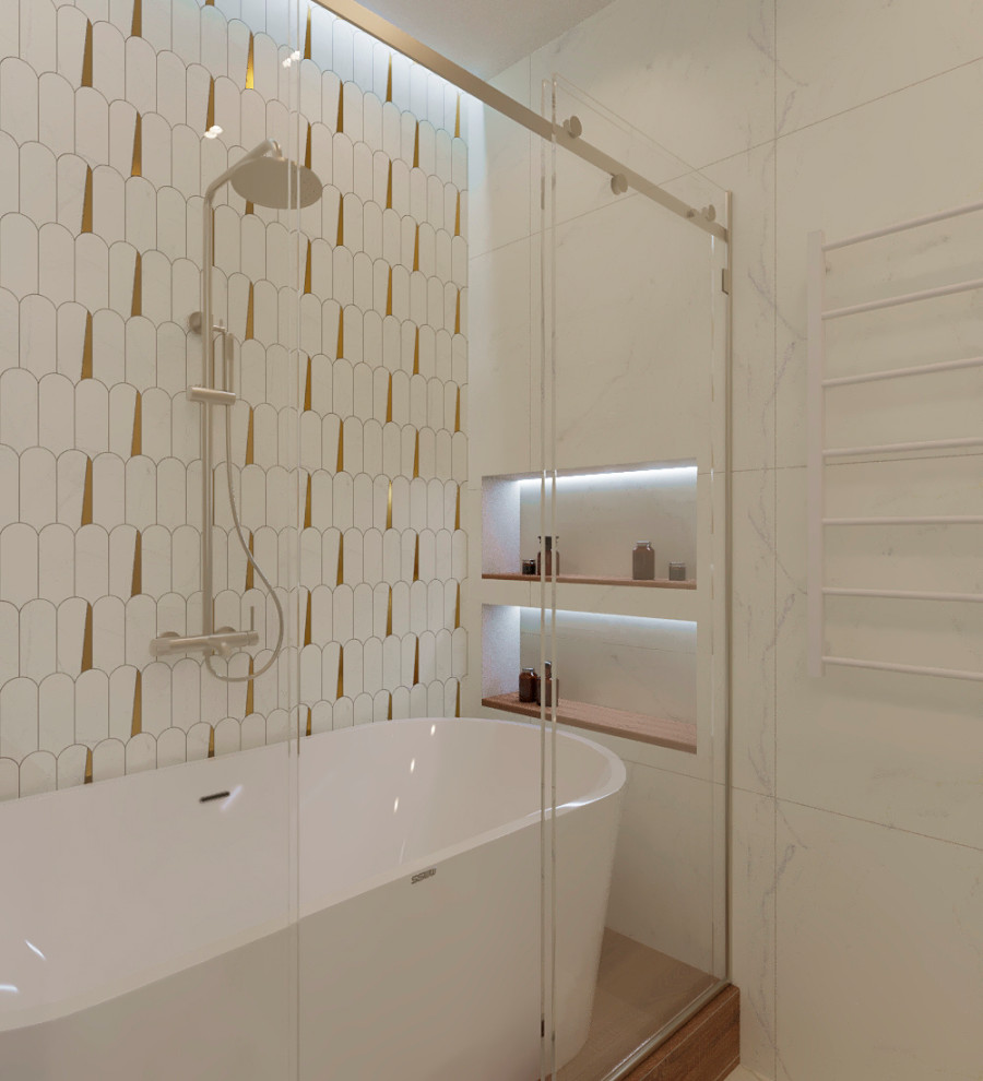 Квартира в стиле неоклассика в ЖК FAMILIA