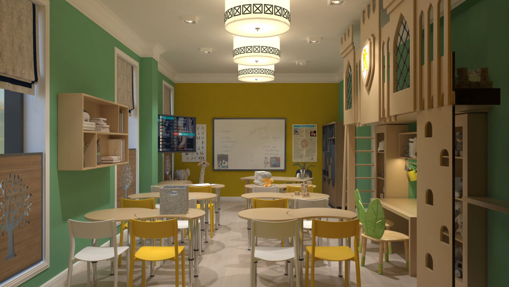 Детская учебная комната в культурном центре
