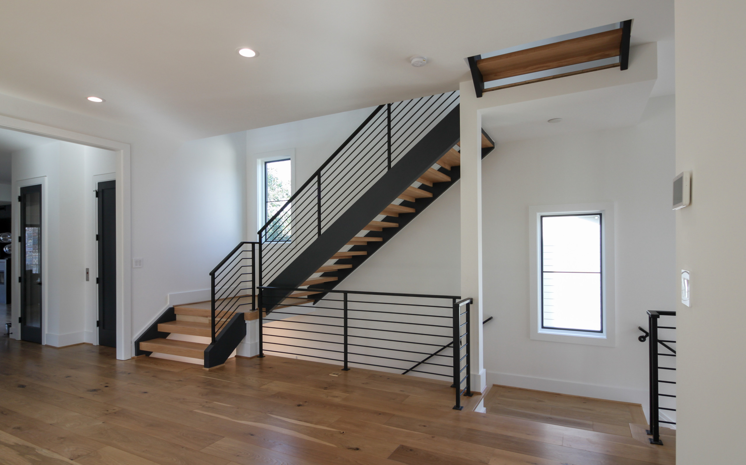 85_Sleek Three-Quarter Turn Multilevel-Staircase, McLean VA 22101