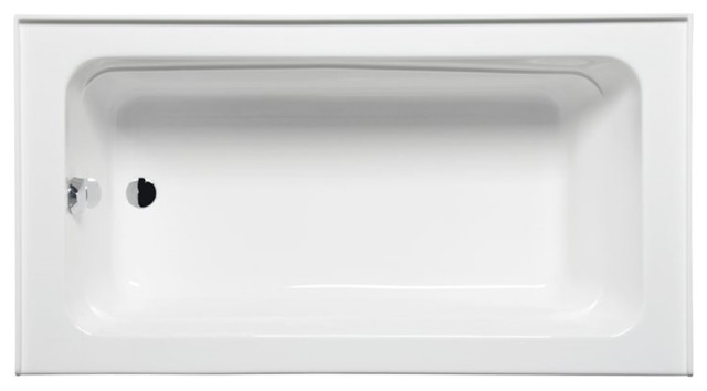 Malibu Home La Jolla ADA LH Massaging Air Jet Bathtub 60"x 32"x 18" in