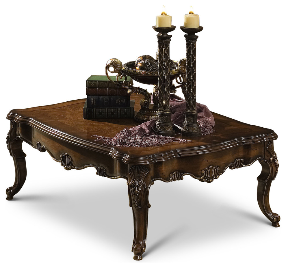 Victoria End/Coffee Table Victorian Coffee Tables by Savannah