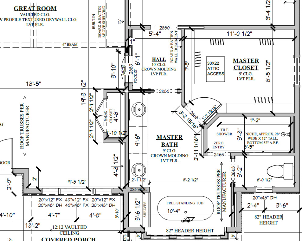 Resale if Master Bath access is not through Master Bedroom