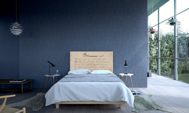 Modern Scandinavian Bedroom Romance Minimalistisch