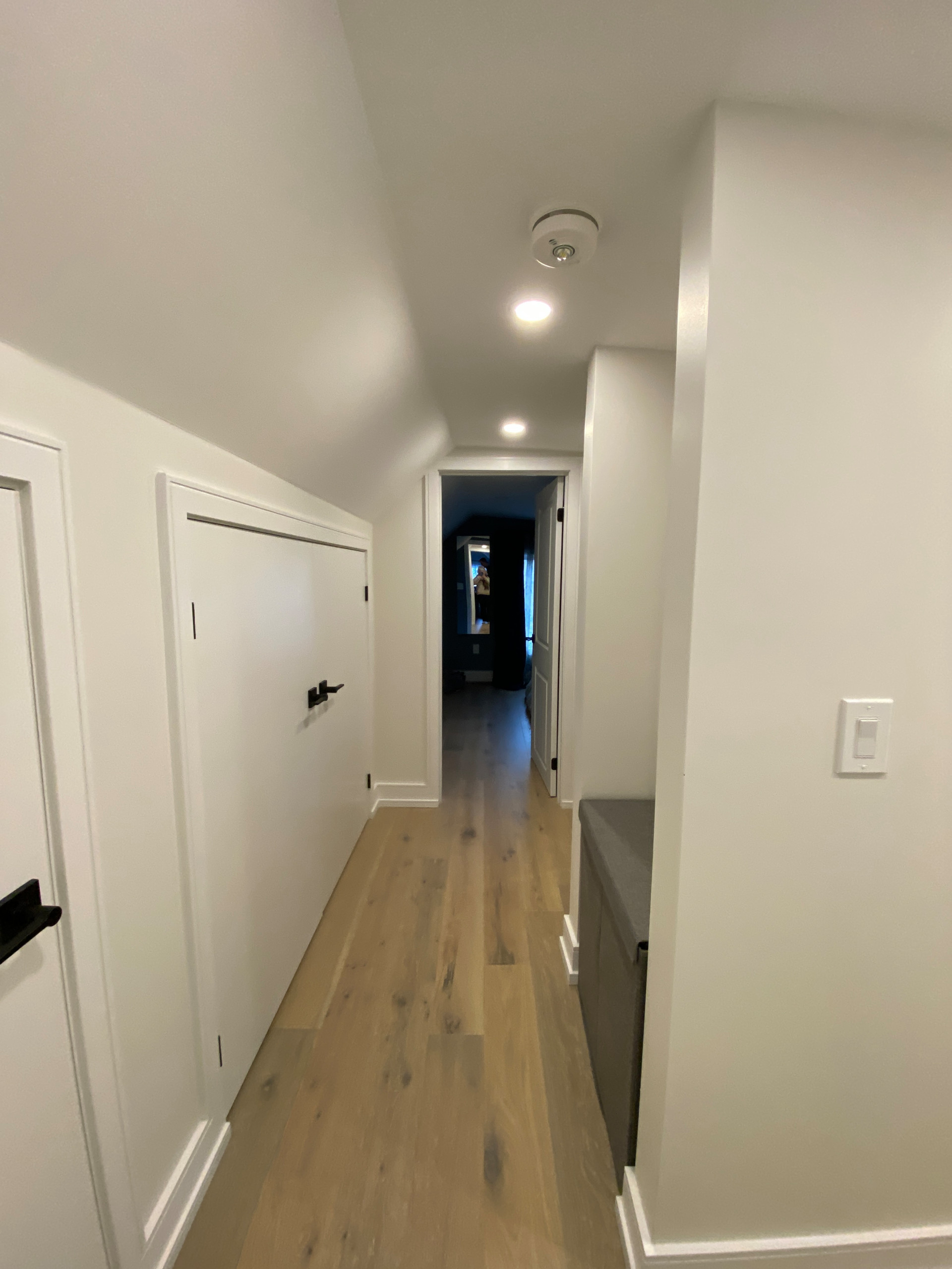 Refreshed 2nd floor hall