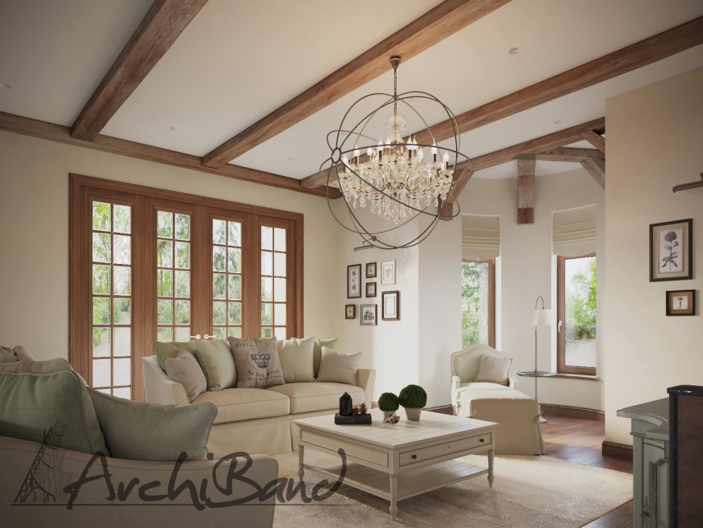 гостиная, дом в Красногорске